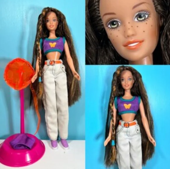 1996 Barbie Teen Courtney Brunette & Freckled Doll - Picture 8 of 8